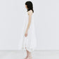 Smocking Lace Volume Dress