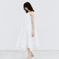 Smocking Lace Volume Dress