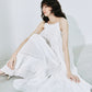 Smocking Lace Volume Dress