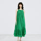 Smocking Lace Volume Dress
