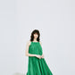 Smocking Lace Volume Dress