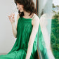 Smocking Lace Volume Dress