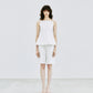 Layered Sculpt Peplum Top