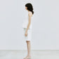 Layered Sculpt Peplum Top