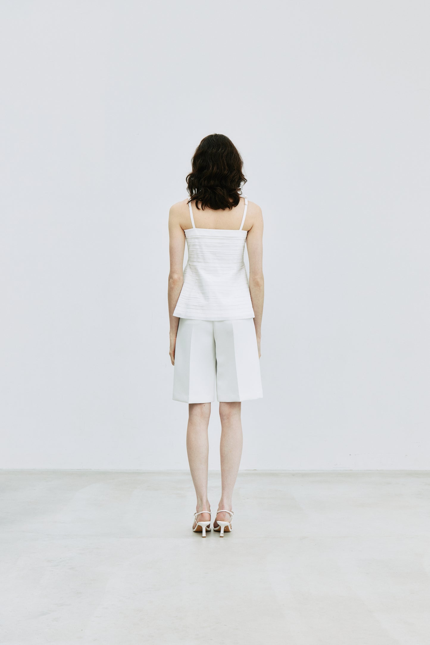 Layered Sculpt Peplum Top