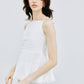 Layered Sculpt Peplum Top
