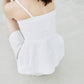 Layered Sculpt Peplum Top
