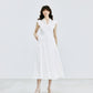 【予約販売】Panel Flare Shirt Dress