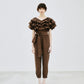 Balloon Collar Jumpsuit