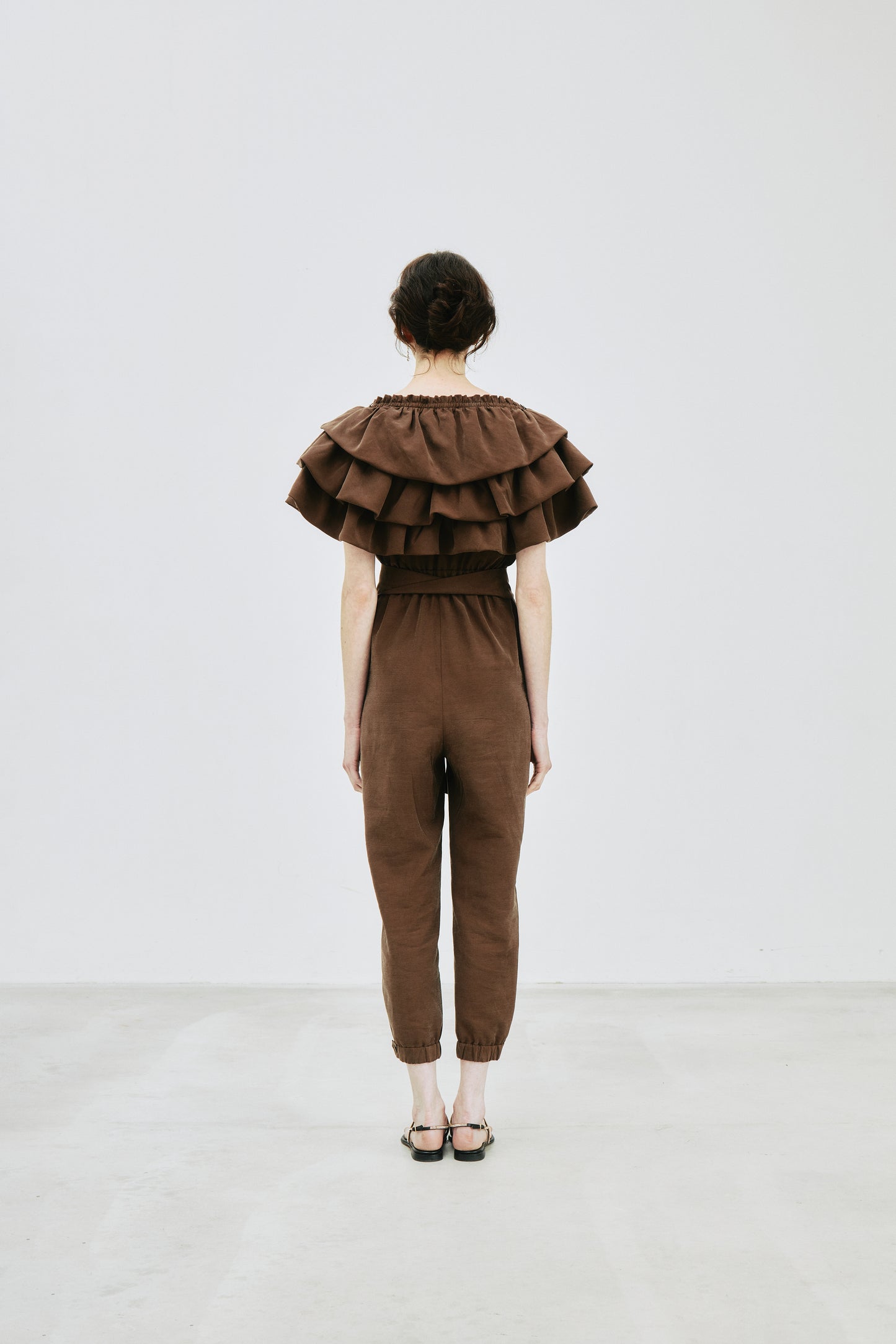 Balloon Collar Jumpsuit