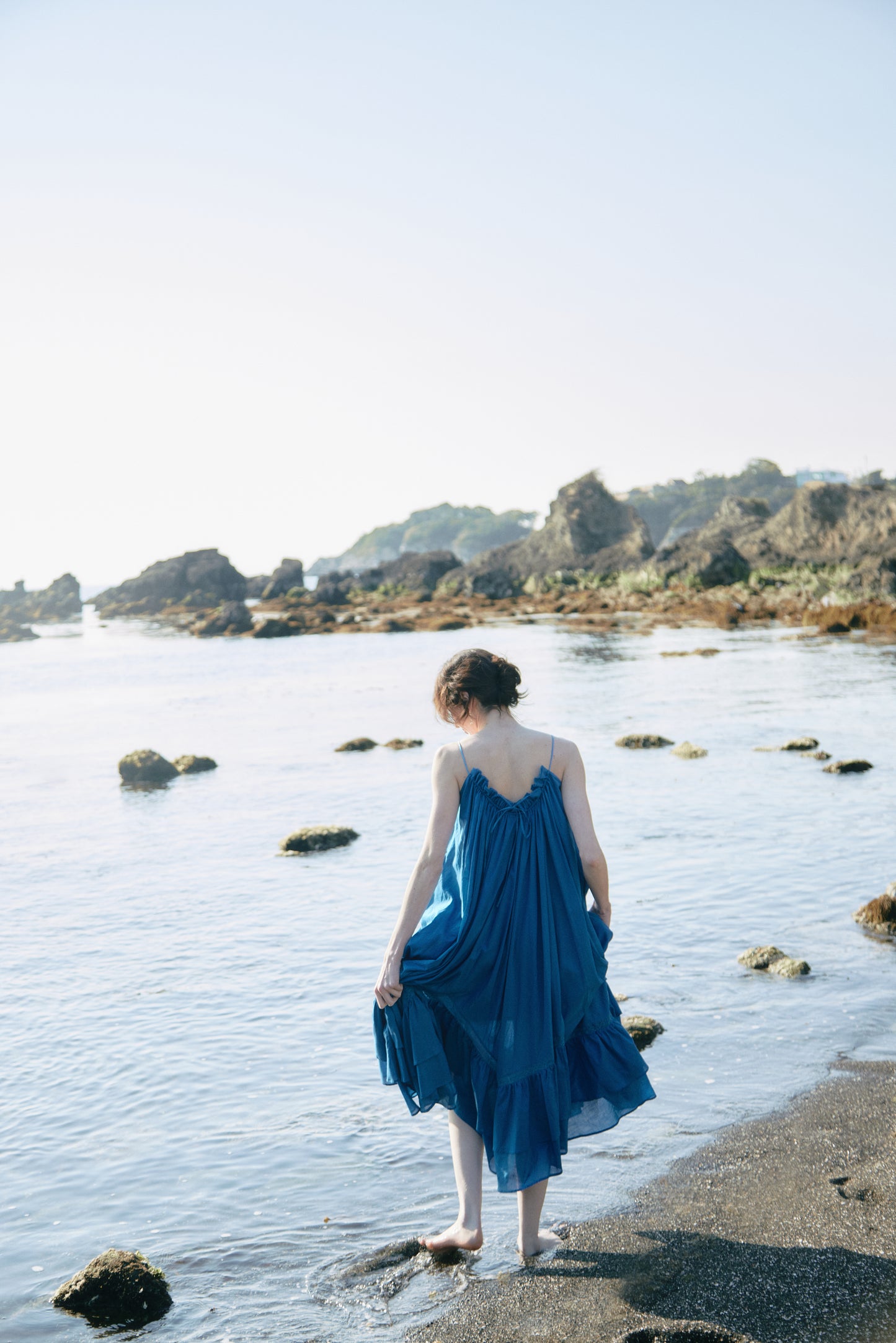 Smocking Lace Volume Dress