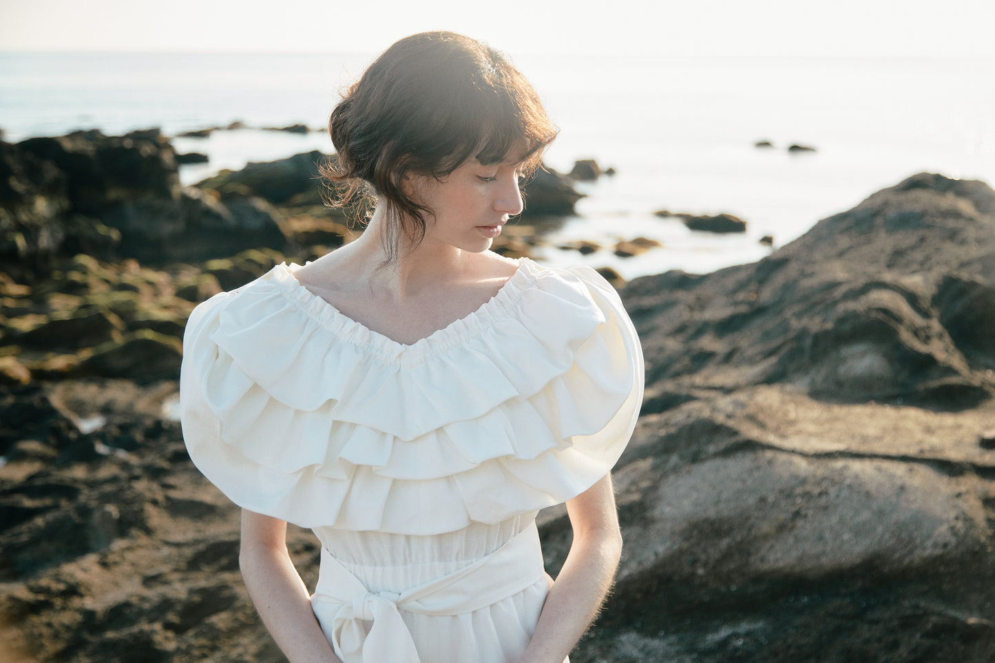 Balloon Collar Jumpsuit