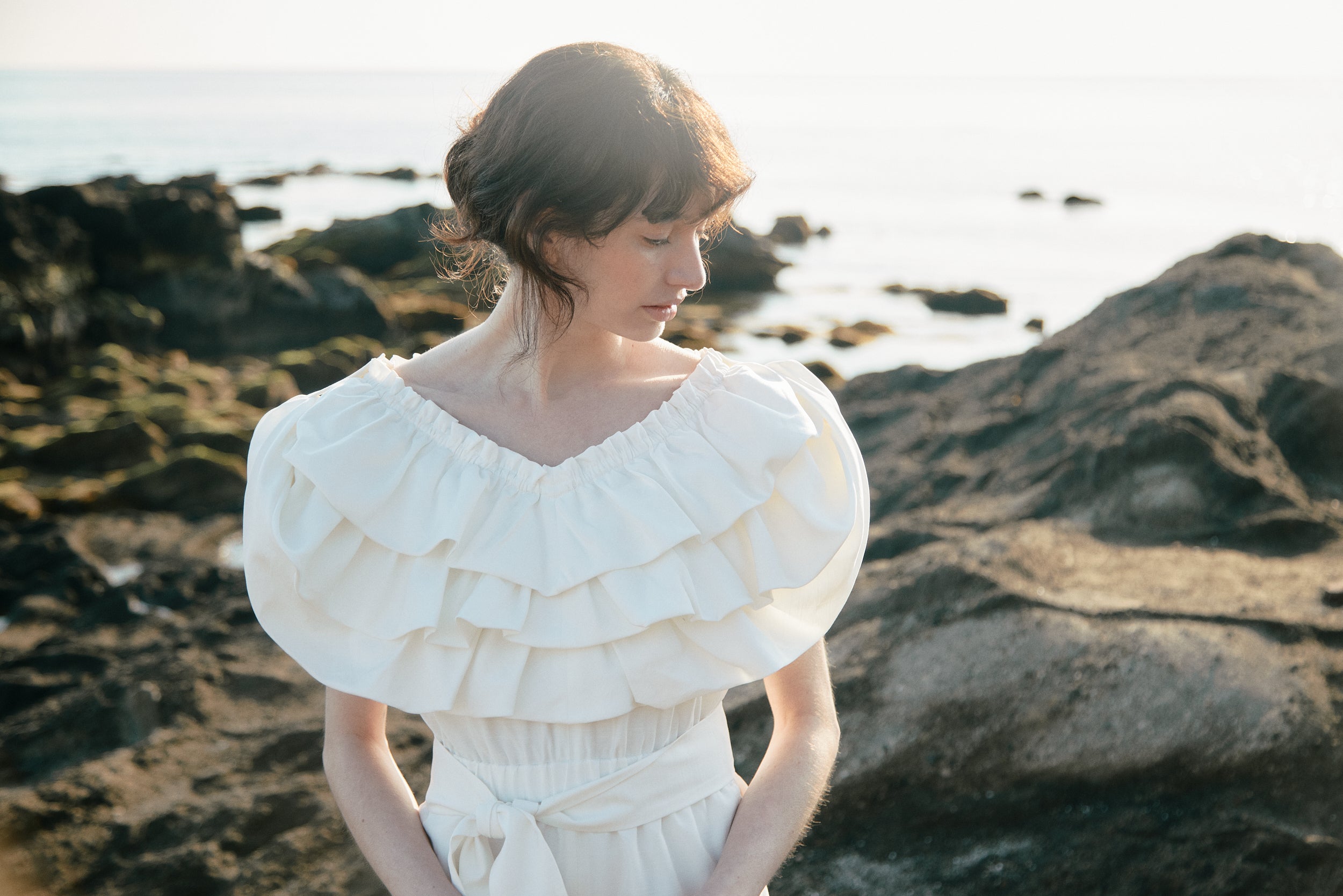 Balloon Collar Jumpsuit