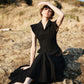 【予約販売】Panel Flare Shirt Dress