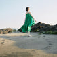 Smocking Lace Volume Dress