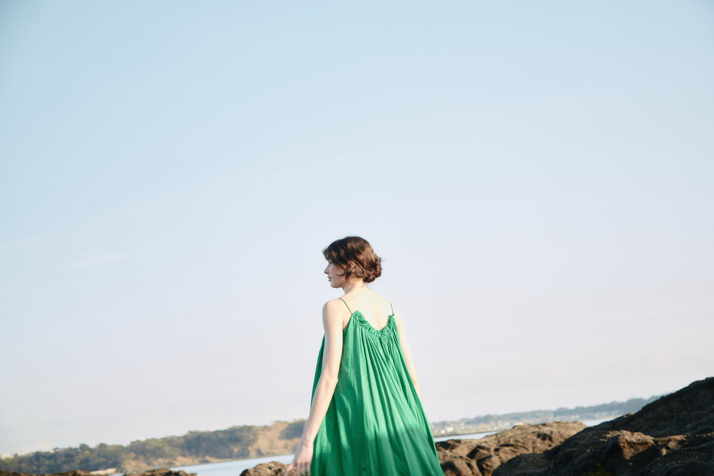 Smocking Lace Volume Dress