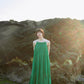 Smocking Lace Volume Dress