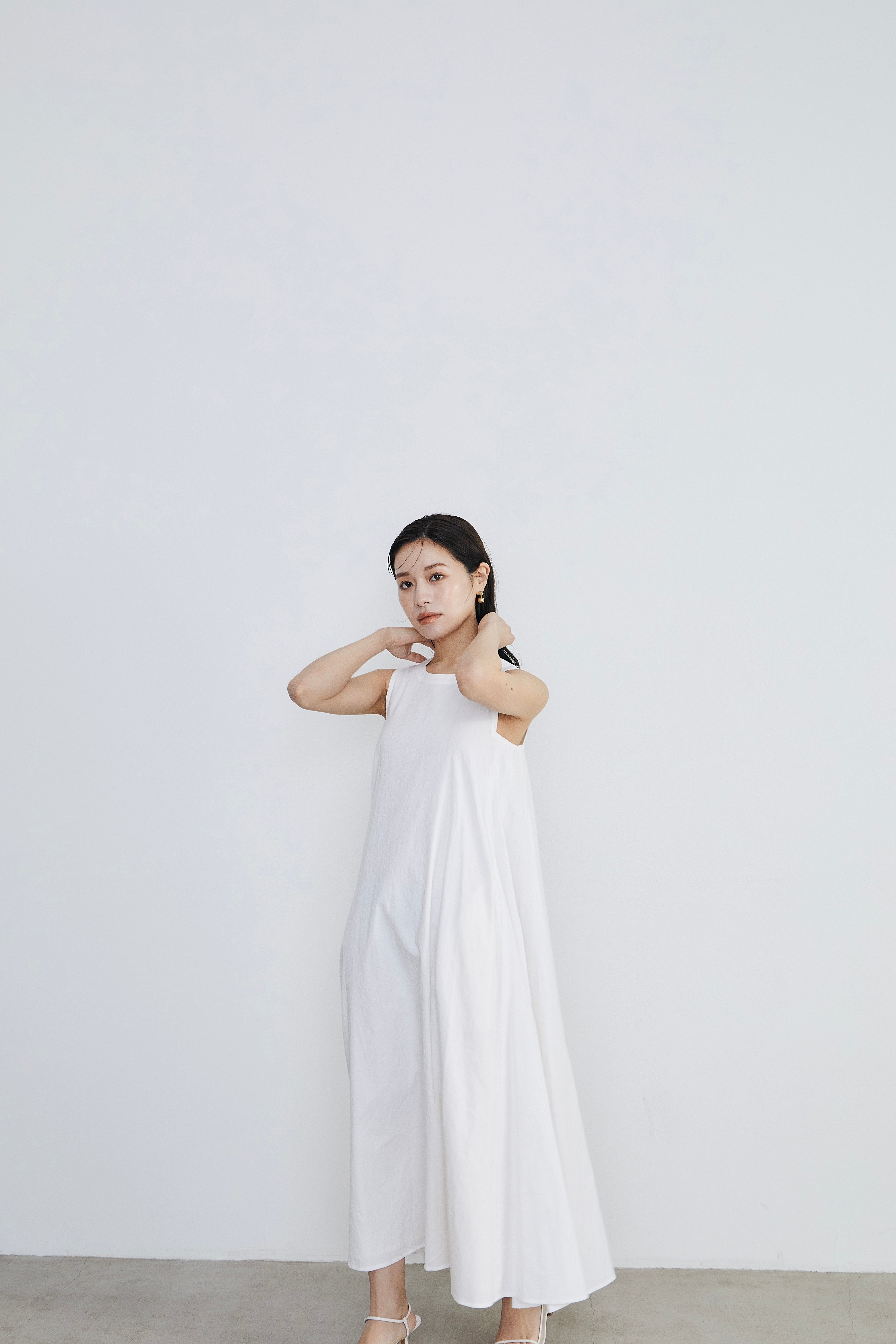 Paisley jacquard piping Dress