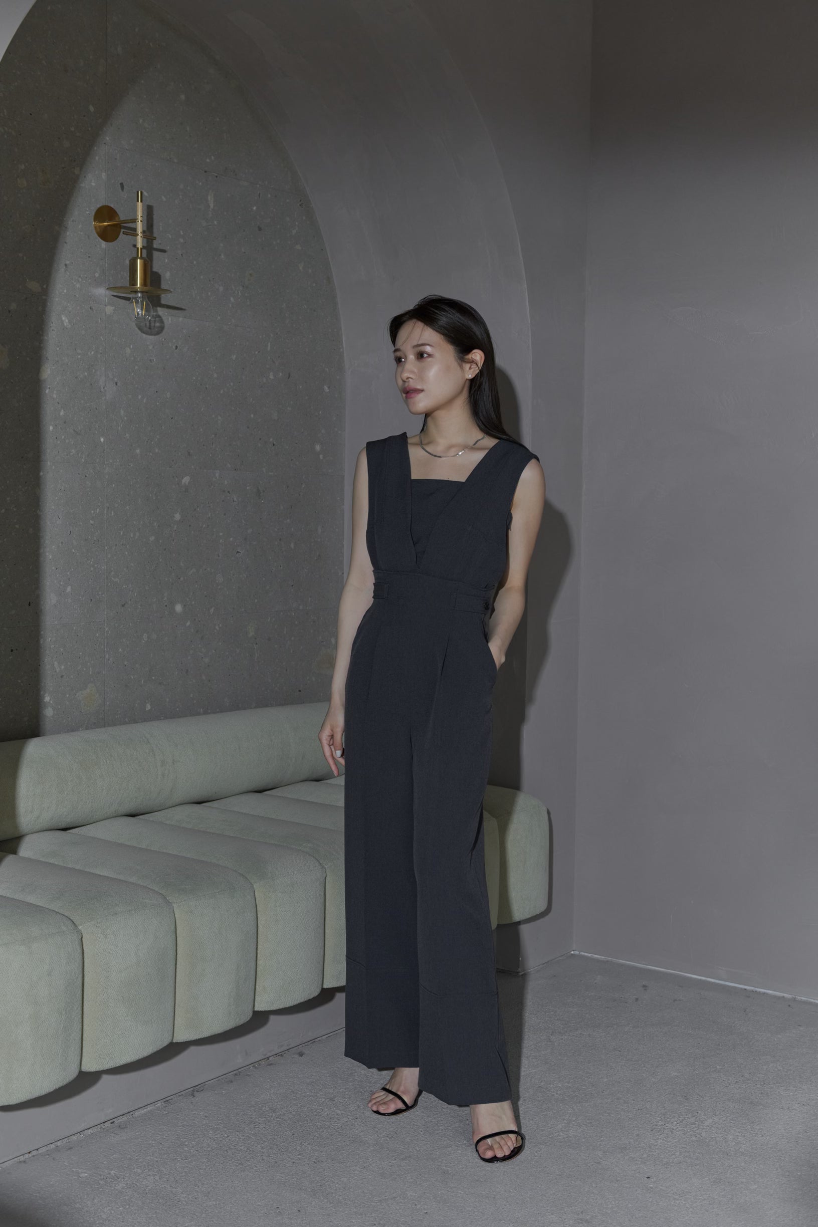 ローブブラン オールインワン 4way Twill combinaison – L'AUBE BLANC