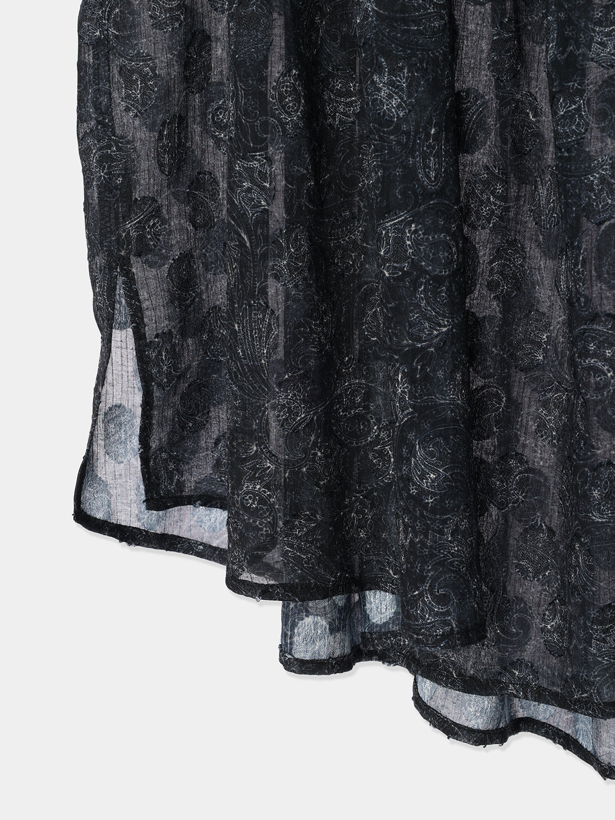 Paisley Cut jacquard  Blouse