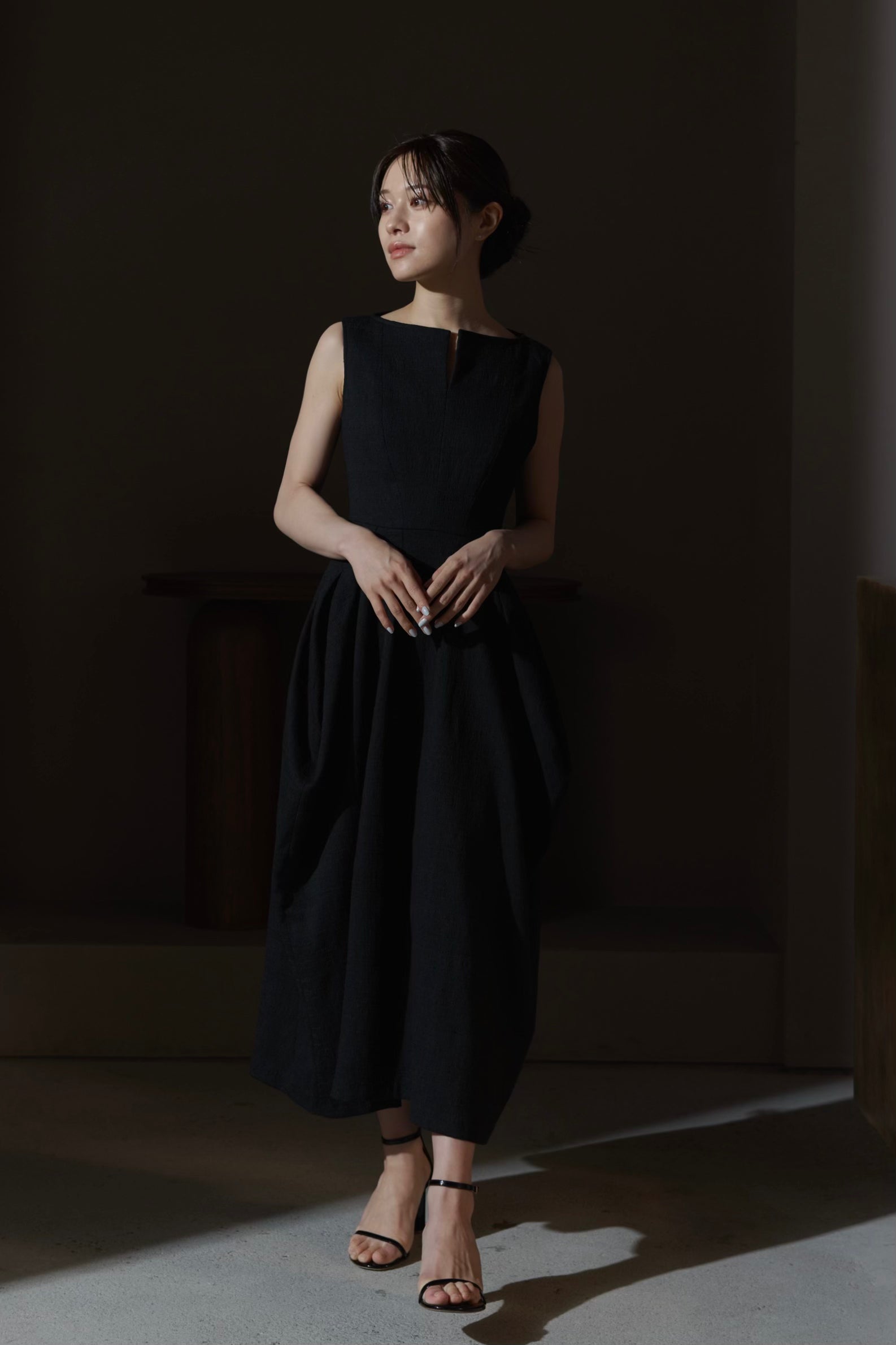 Slab tweed  Cocoon Dress