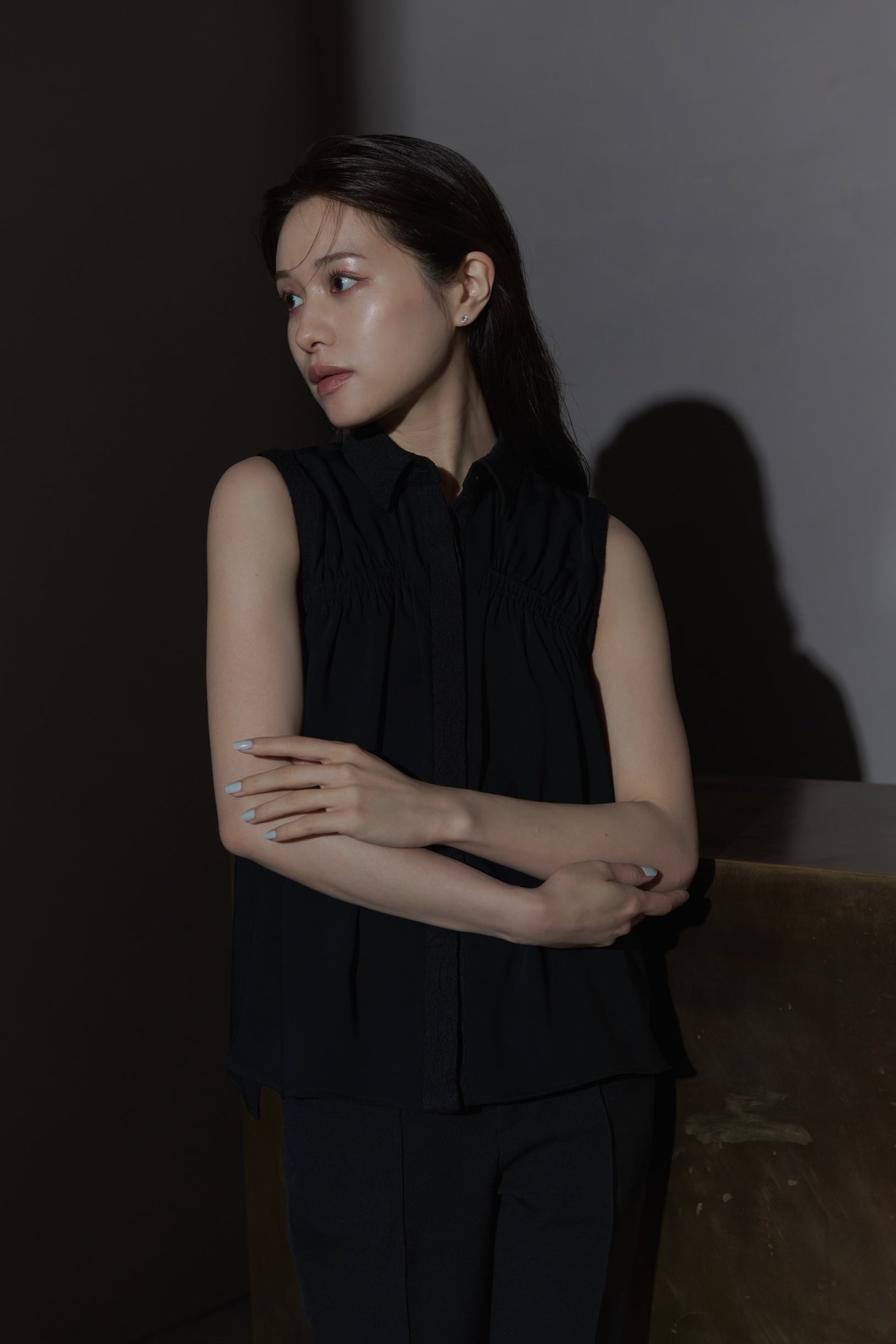 Jacquard Docking Blouse