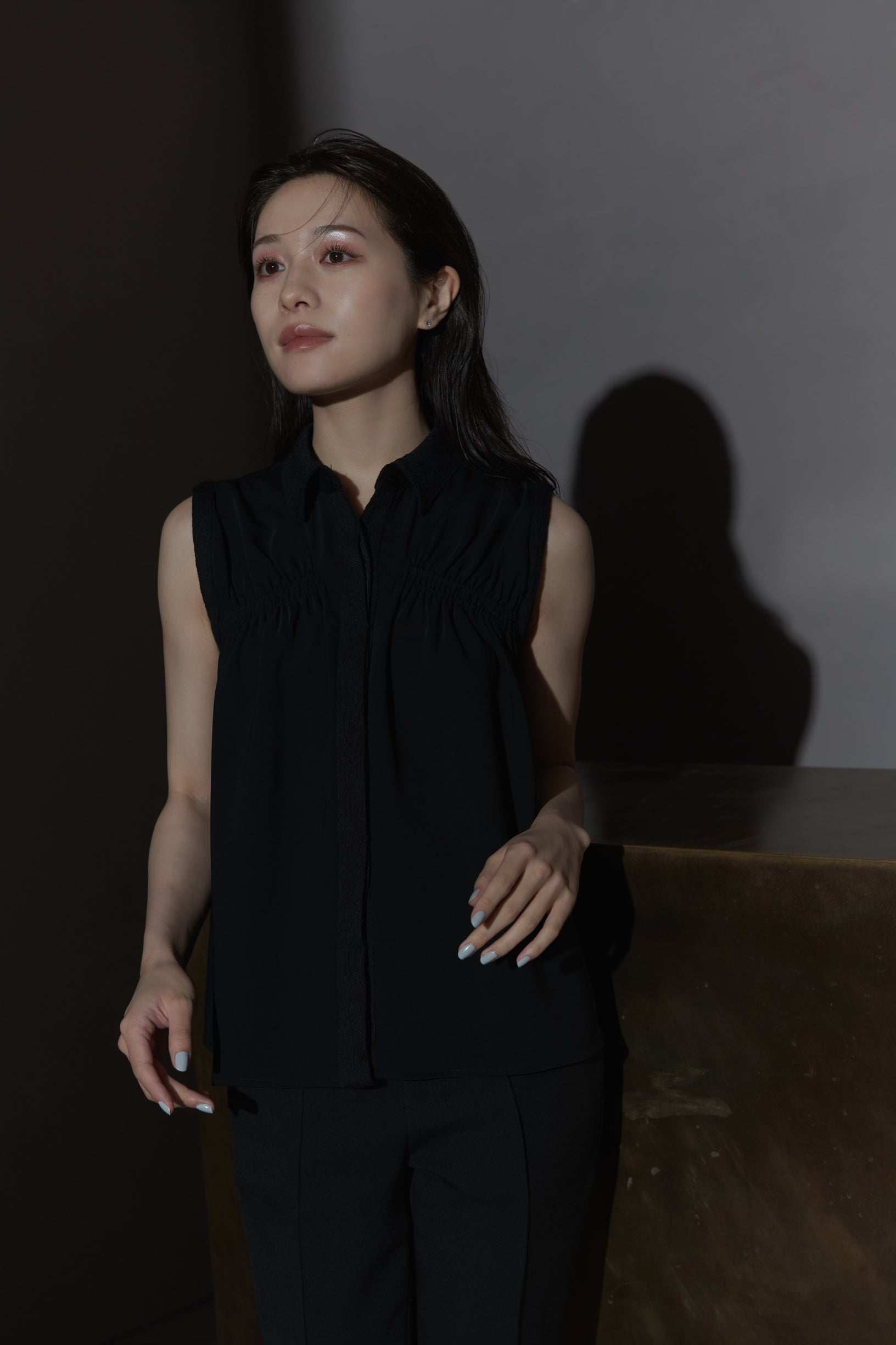 Jacquard Docking Blouse