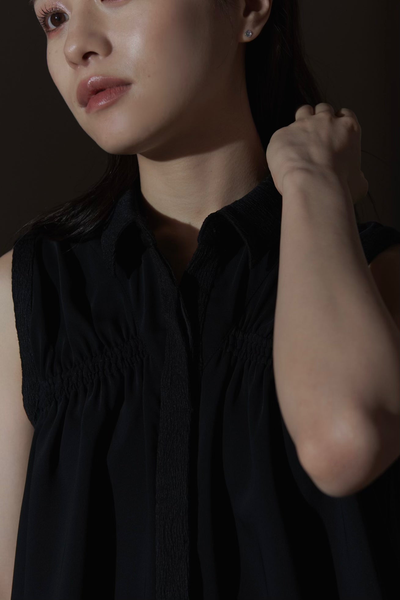 Jacquard Docking Blouse
