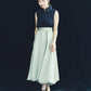 Arc Tuck Balloon Skirt