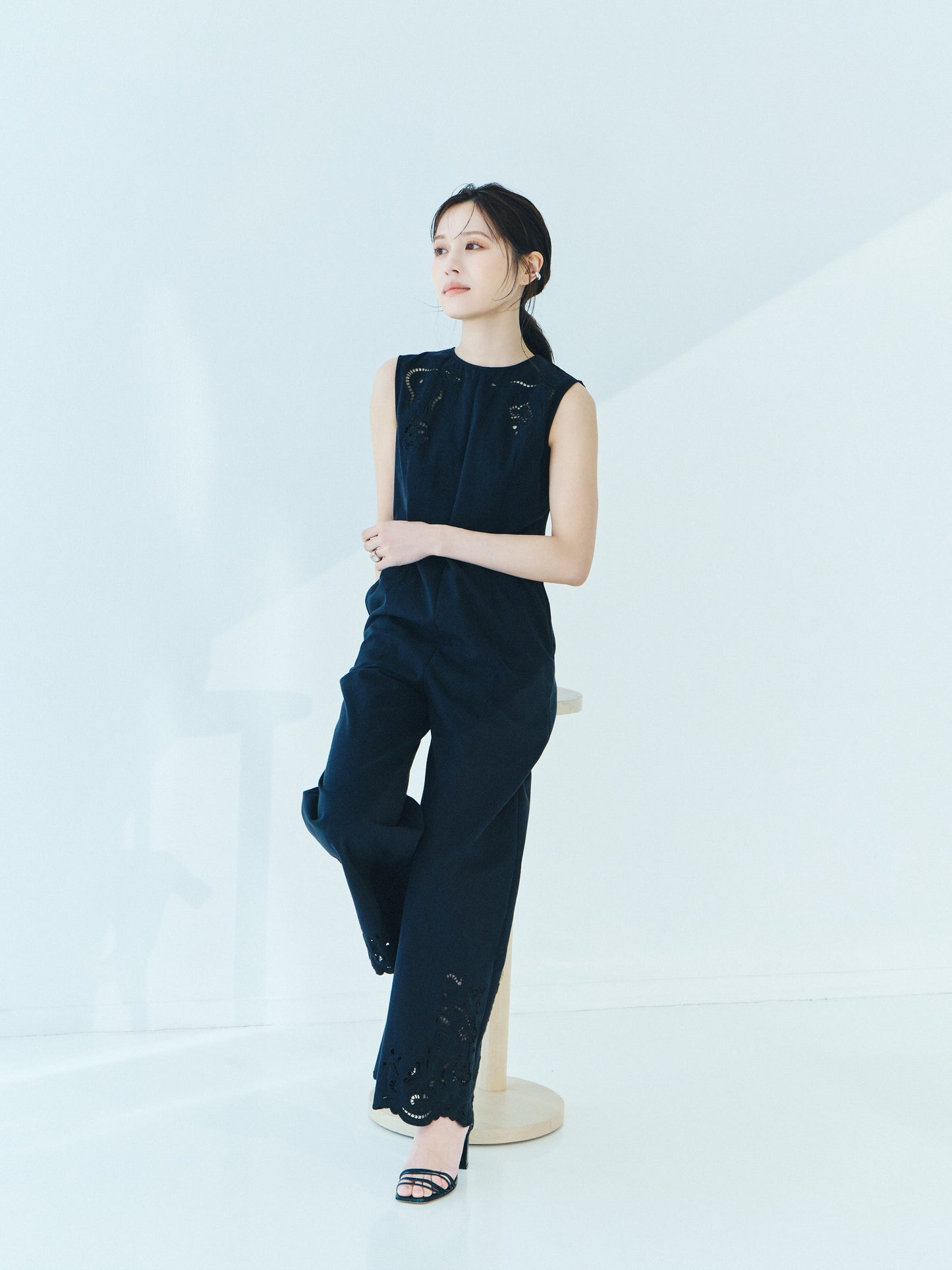 Jardin Cutwork Jumpsuit
