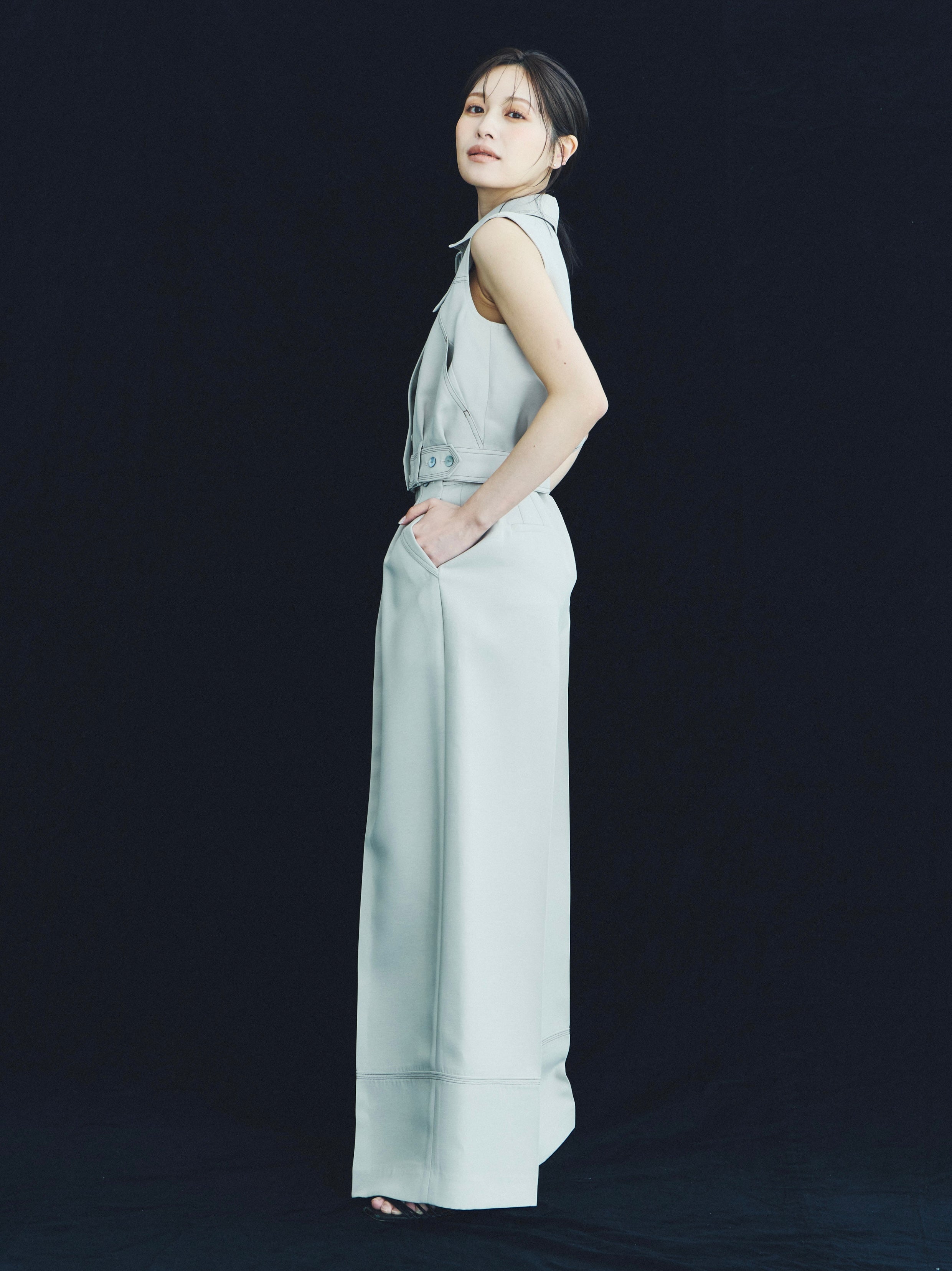 彩*様 laubeblanc ArchitectVolumeWidePants Architect Volume Wide Pants