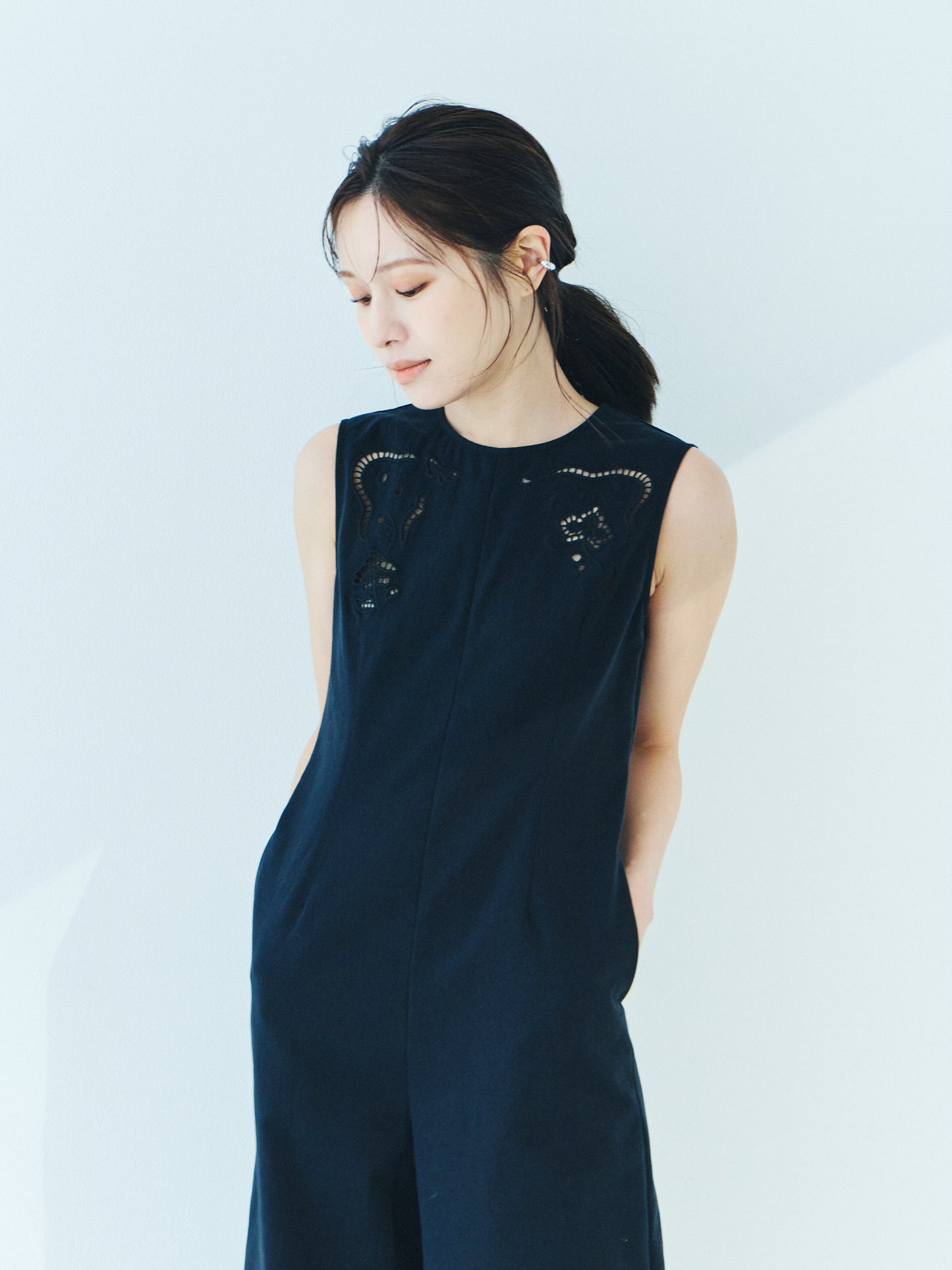 Jardin Cutwork Jumpsuit