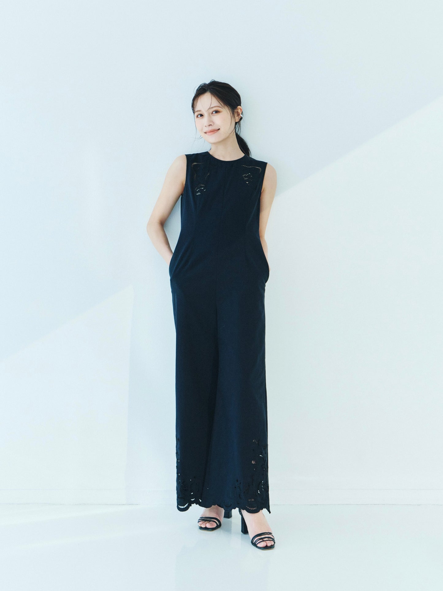 Jardin Cutwork Jumpsuit