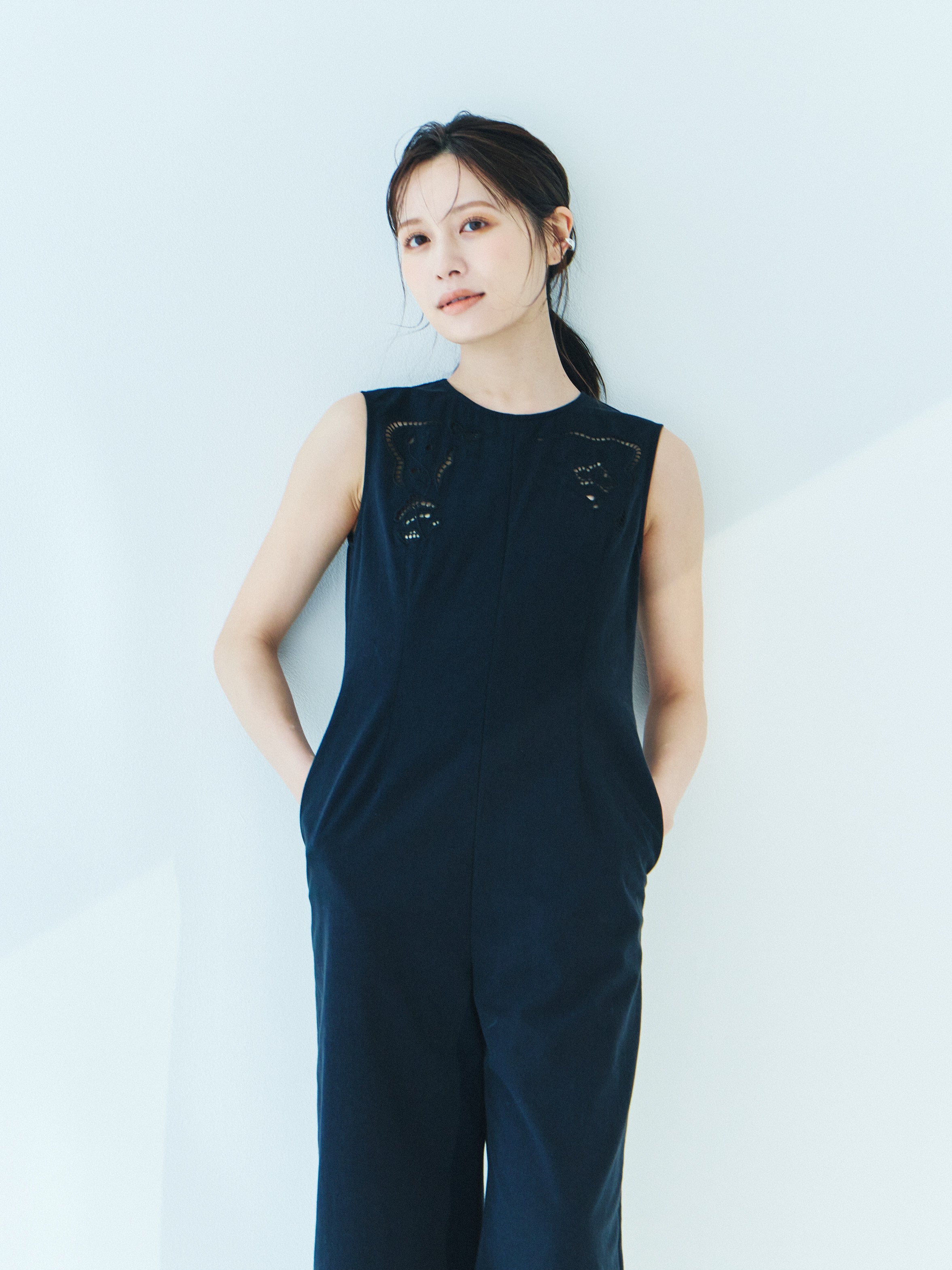 Jardin Cutwork Jumpsuit