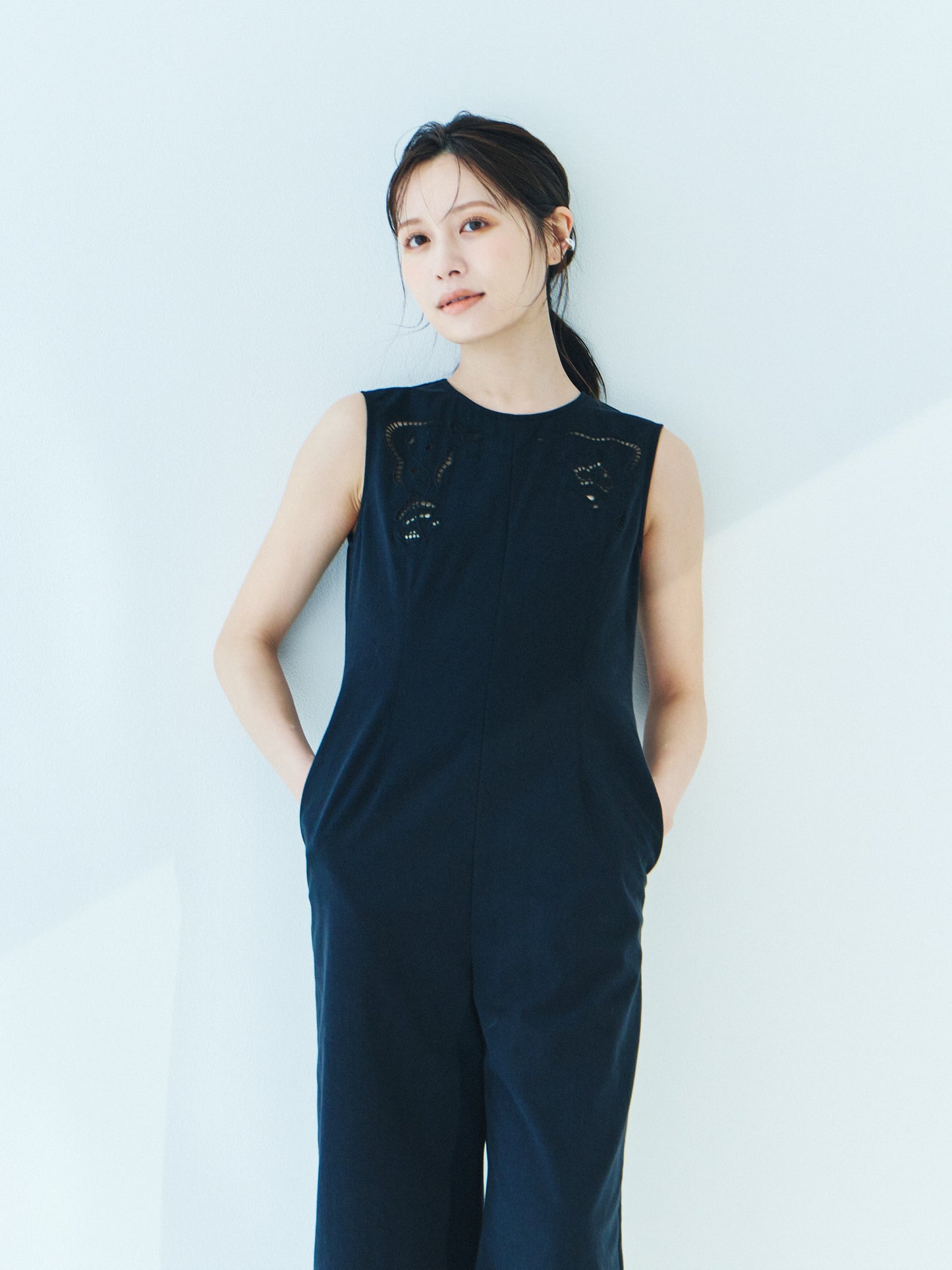 Jardin Cutwork Jumpsuit