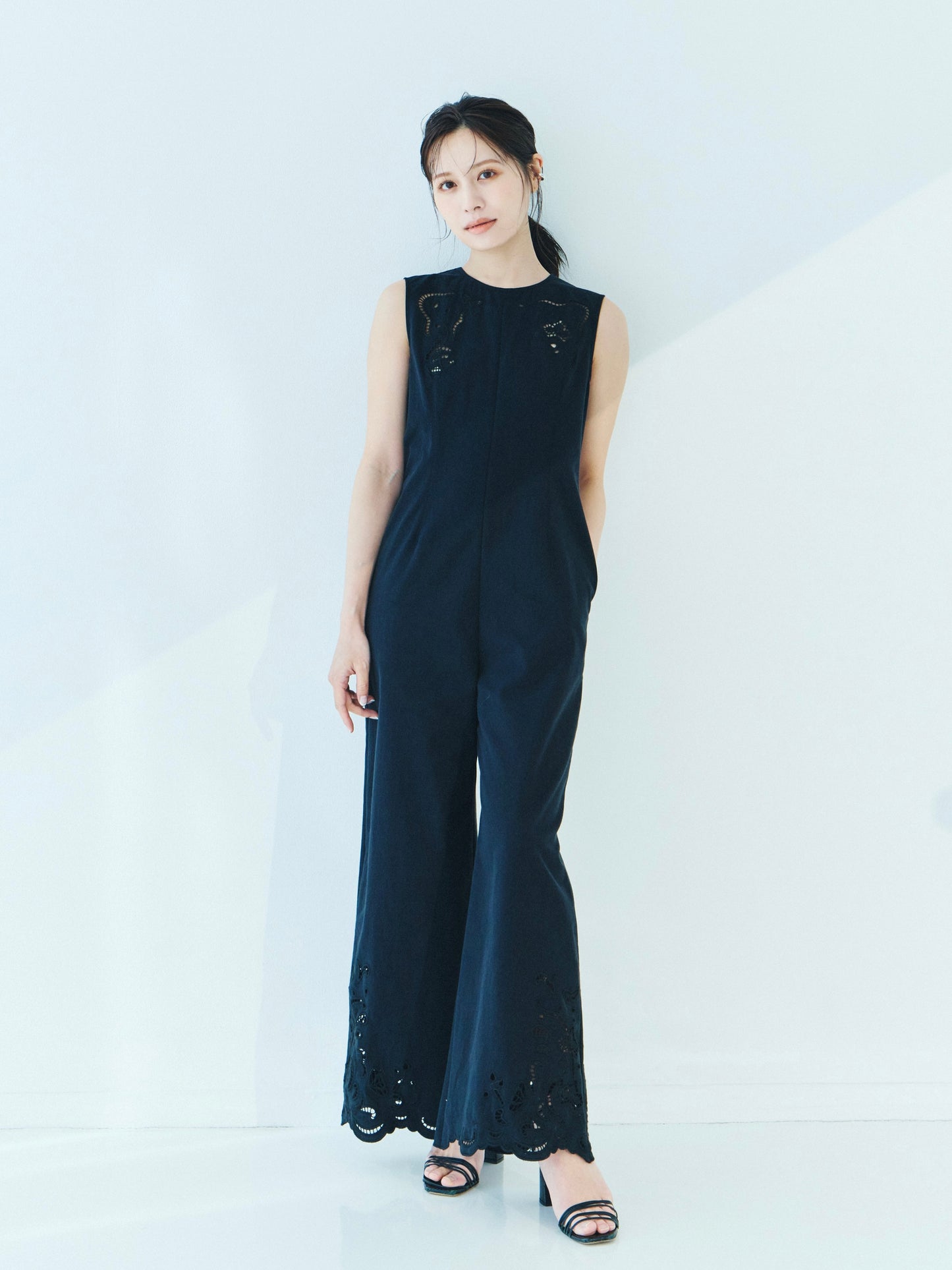 Jardin Cutwork Jumpsuit