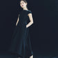 Keyneck Jacquard Dress