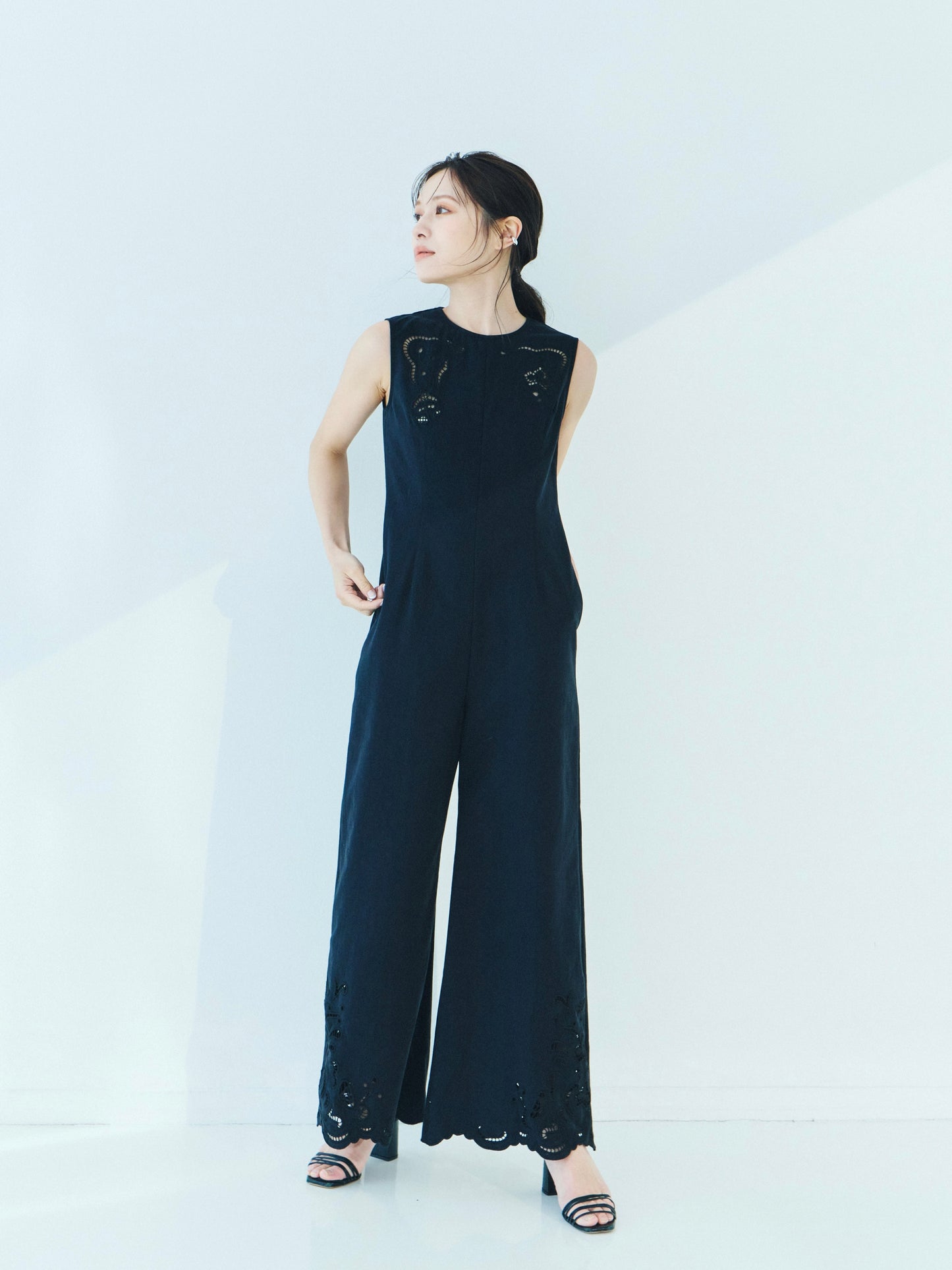 Jardin Cutwork Jumpsuit