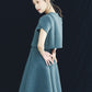 Sculpt Flare Double Knit Skirt