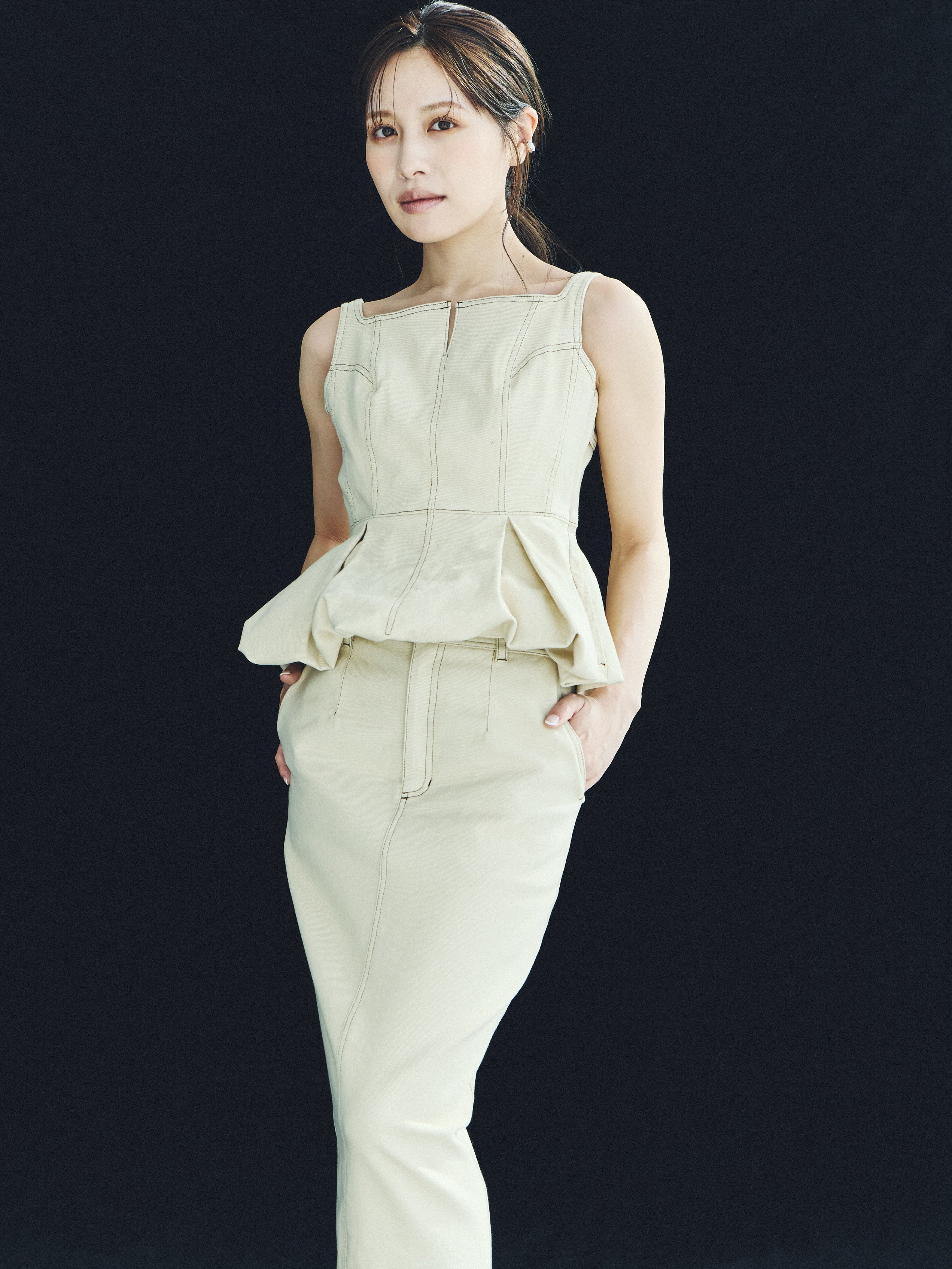 Structure Pencil Skirt
