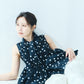 Sheer Polka Dot Ribbon Blouse