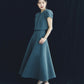 Sculpt Flare Double Knit Skirt