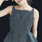 Sculpted Peplum Balloon Top/ Polka dot