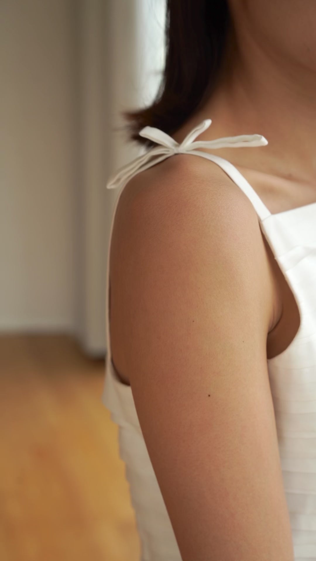 Layered Sculpt Peplum Top – L'AUBE BLANC