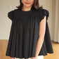 【予約販売】Beaded Smocked Puff Sleeve Top