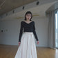 Arc Tuck Balloon Skirt