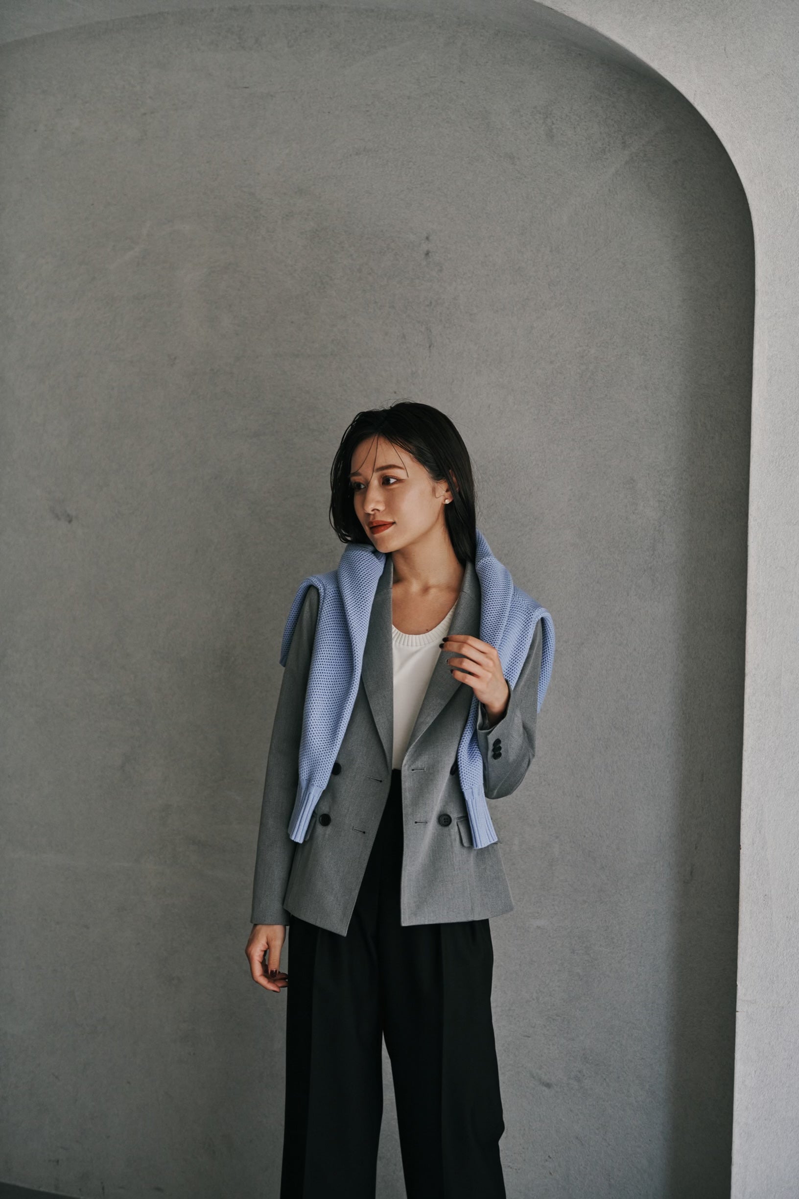 Waist Shape Tailored Jacket