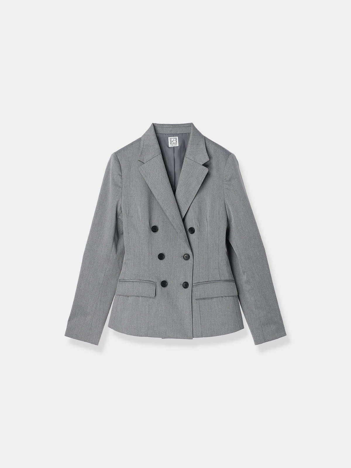 Waist Shape Tailored Jacket / Gray