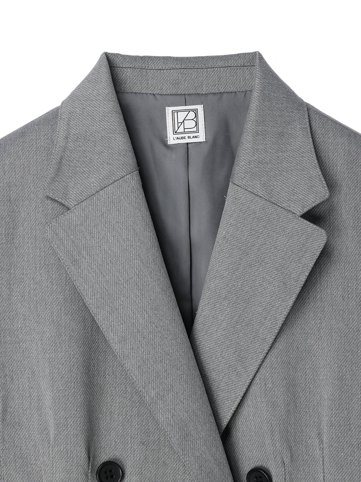 Waist Shape Tailored Jacket / Gray