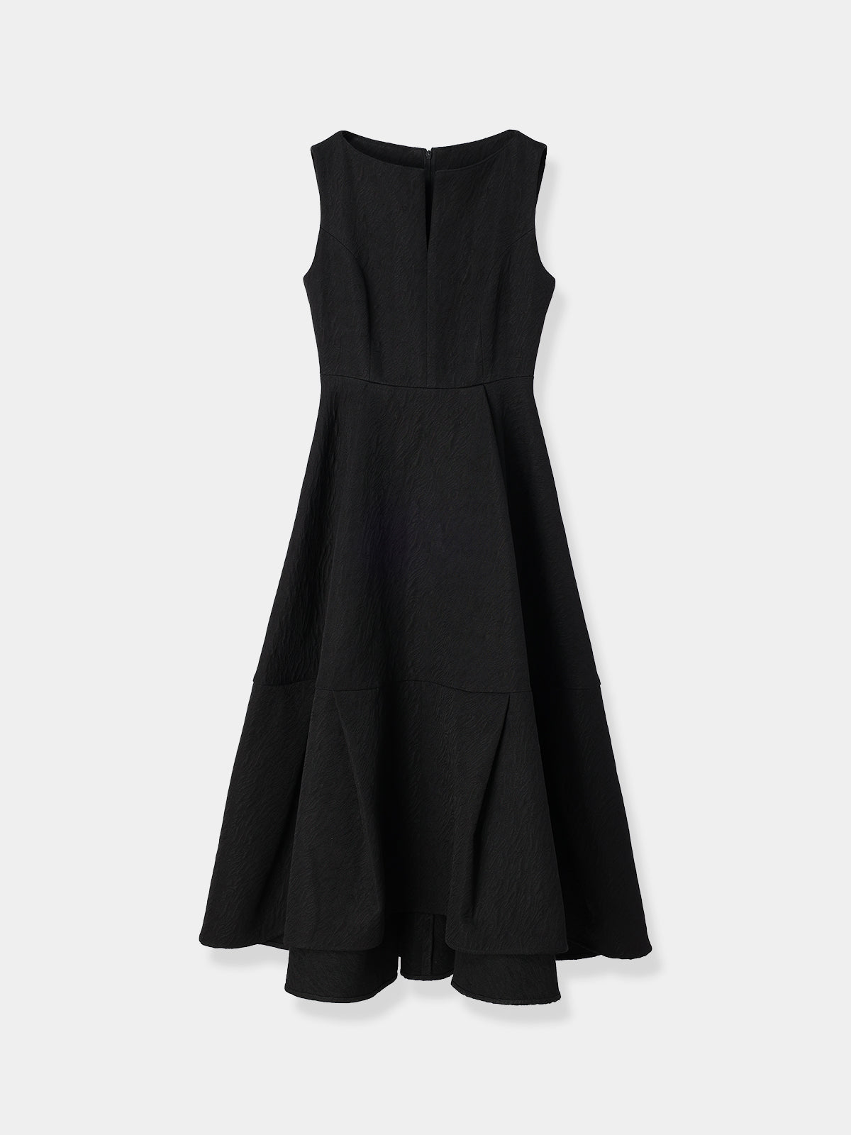 Keyneck Jacquard Dress – L